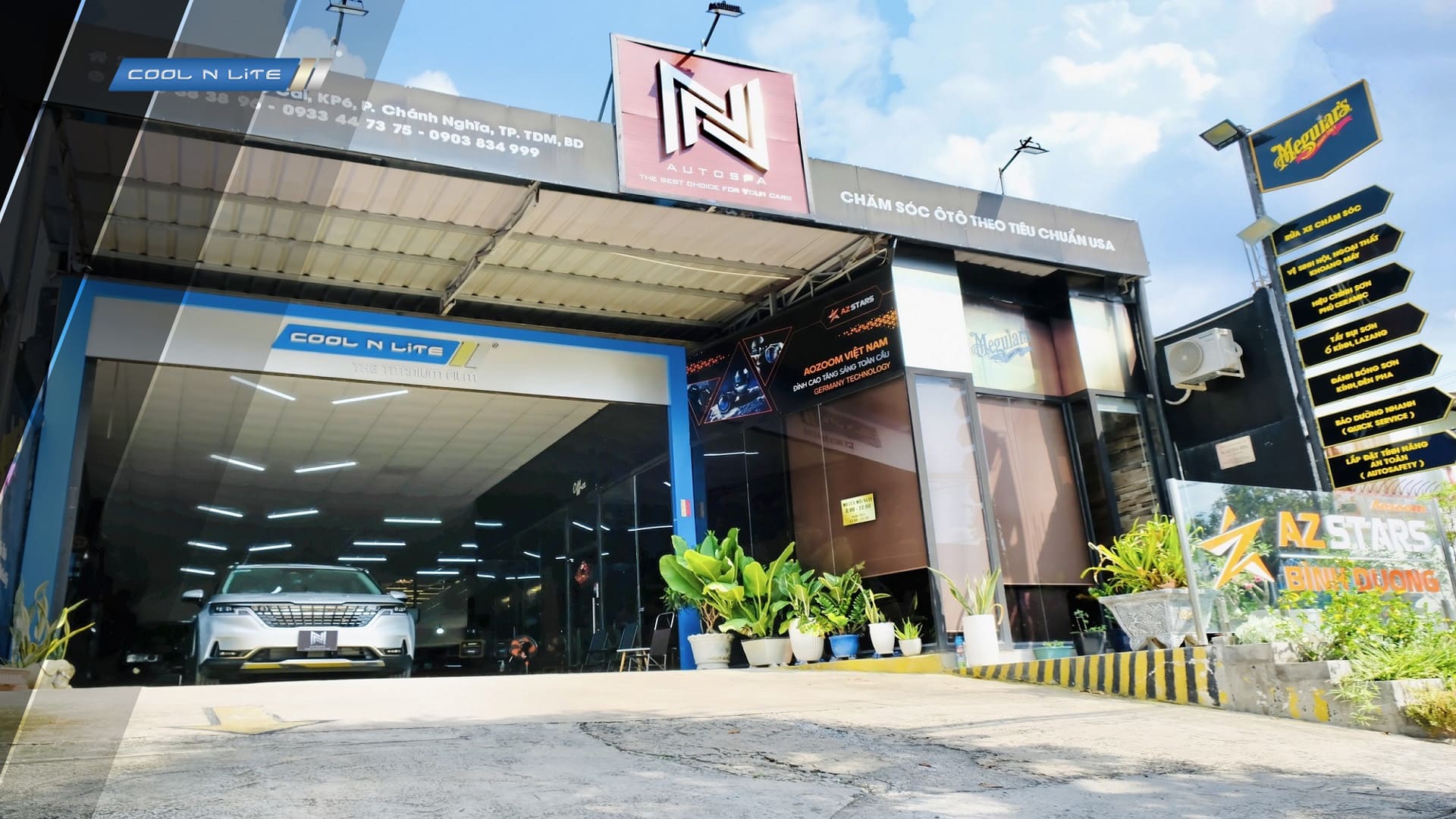 Những nơi chuyên dán phim cách nhiệt COOL N LITE miền Nam